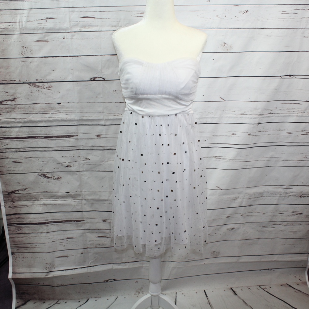White Party Dress Juniors Size 7